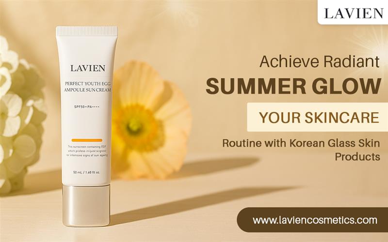 Achieve Radiant Summer Glow: Your Skincare Routine with Korean Glass Skin Products