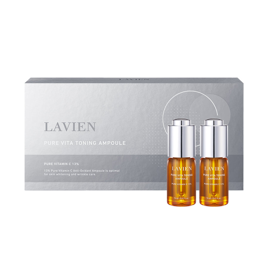 美容液 LAVIEN VITA C GLOW BRIGHTENING AMPOULE Best Rated Vitamin C Serum | Pure Vita Toning Ampoule – LAVIEN